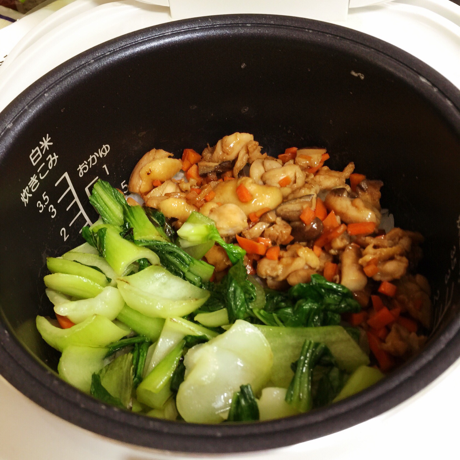 香菇滑鸡饭