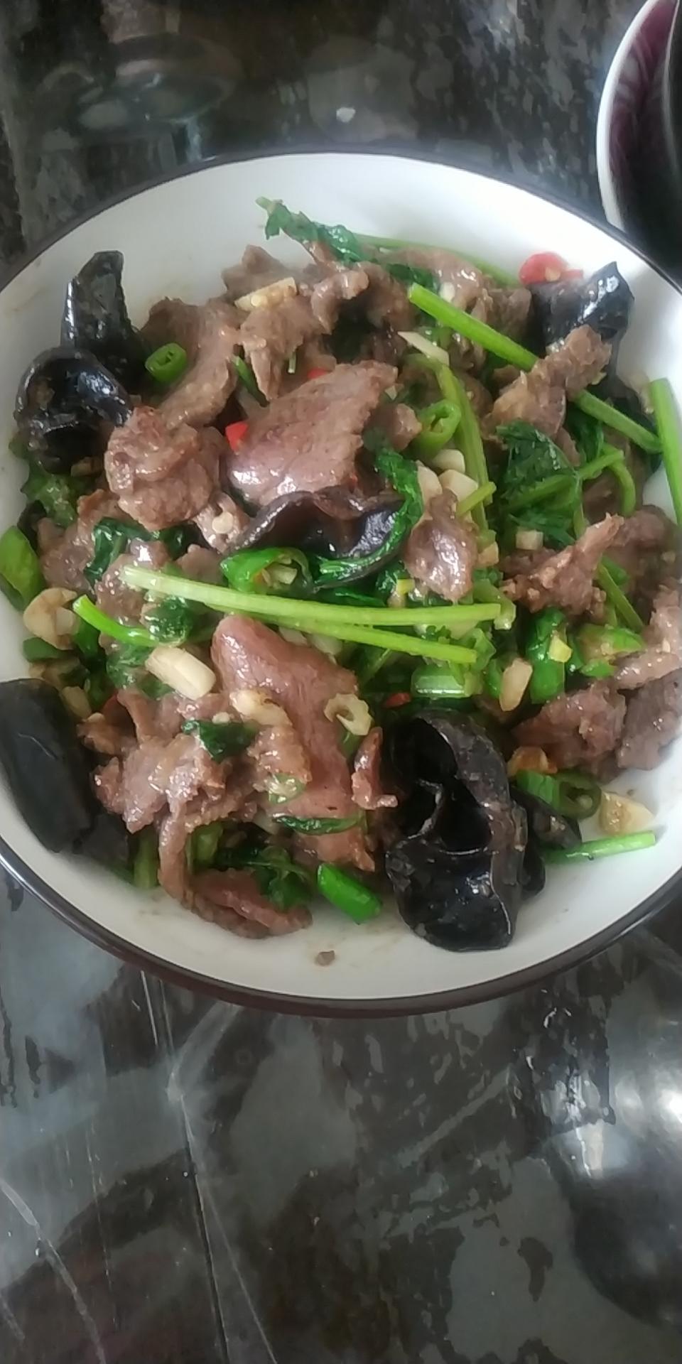 第500道菜--香菜牛肉