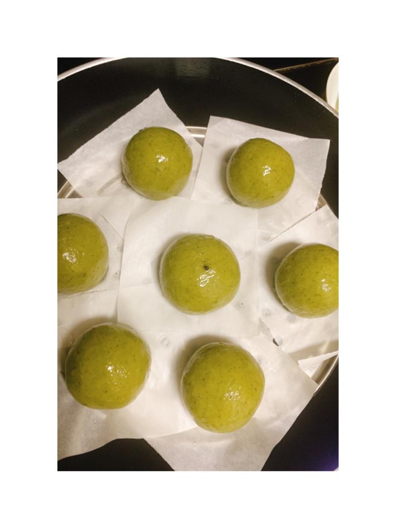 青团 | 流沙花生黑芝麻馅