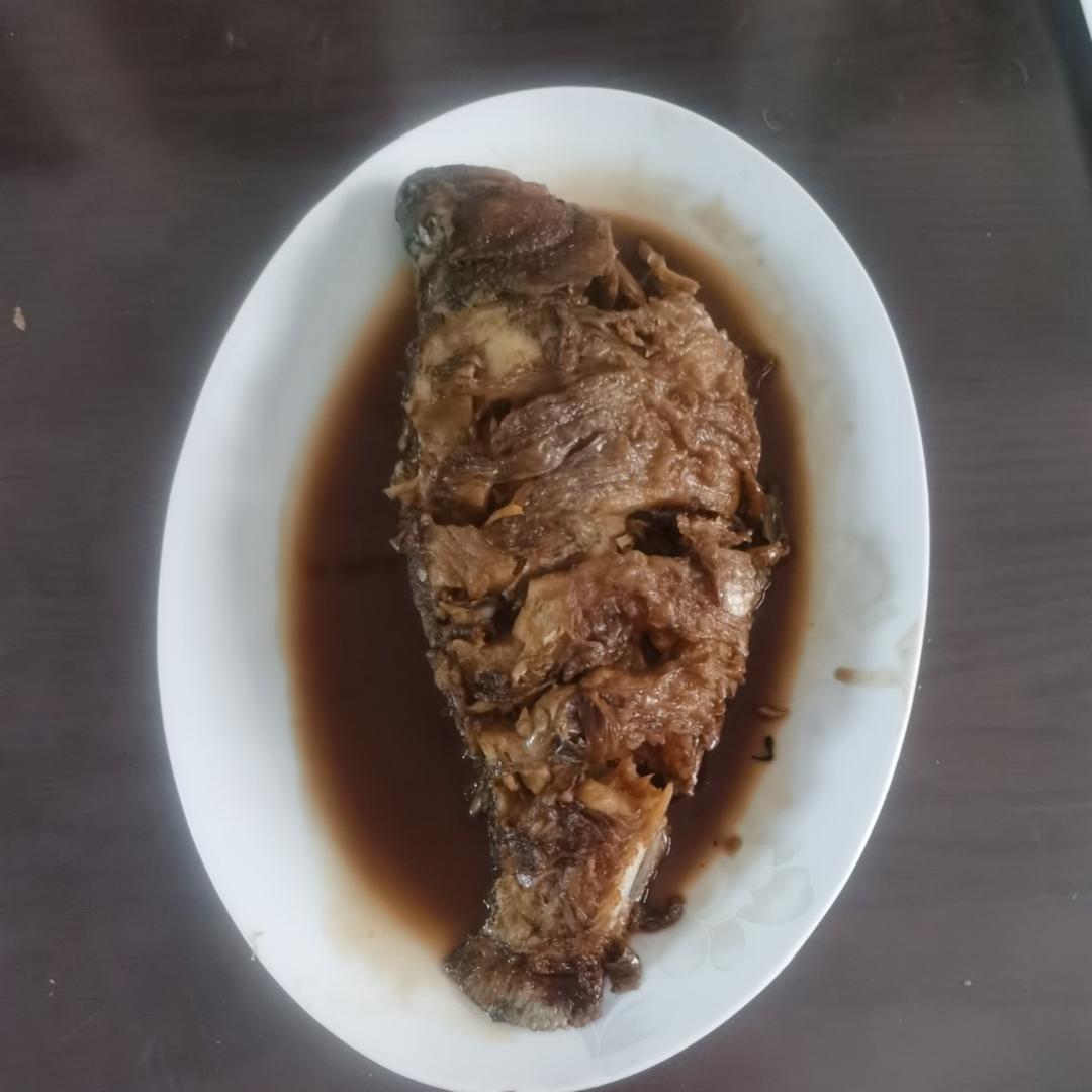 家常红烧鱼