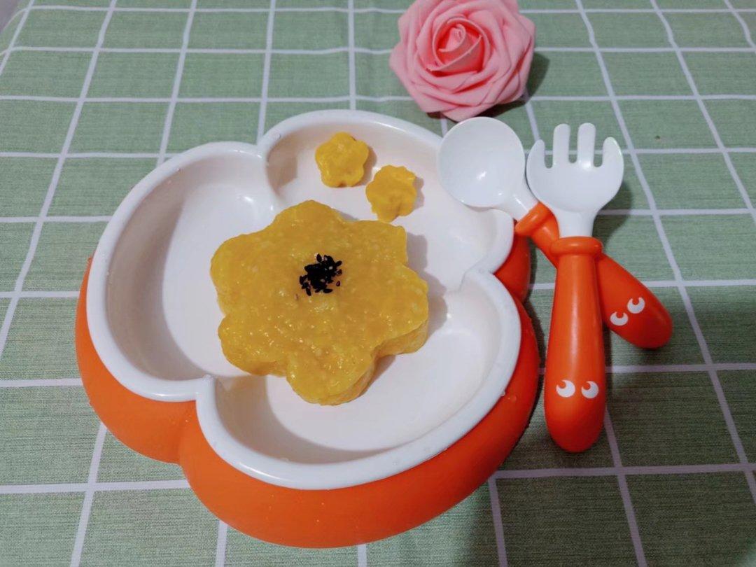 八个月+宝宝辅食小米南瓜饼