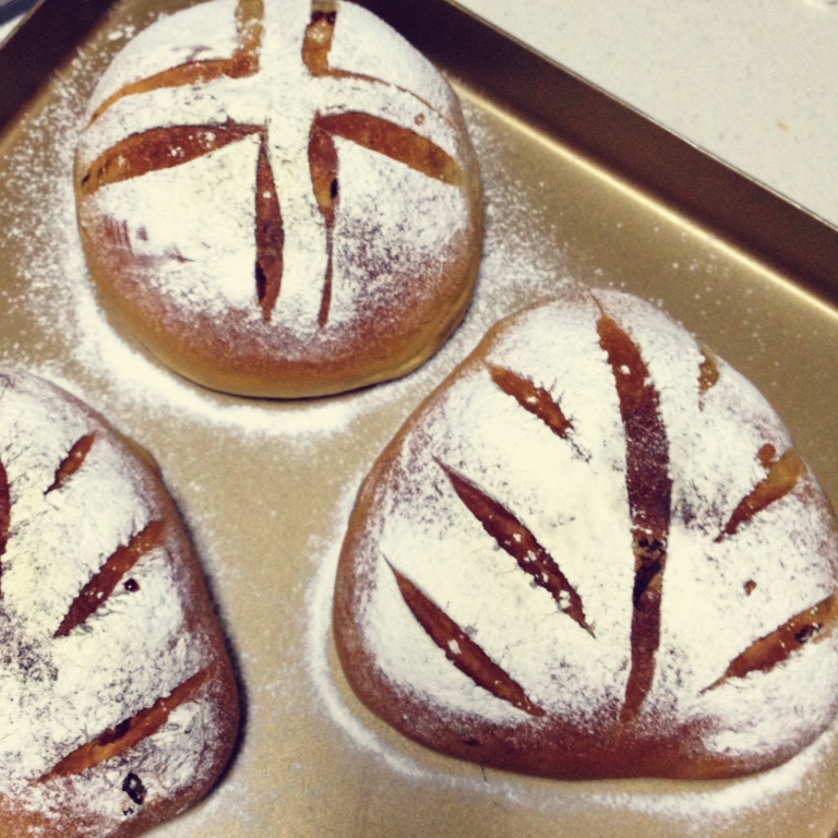 红酒桂圆全麦软欧