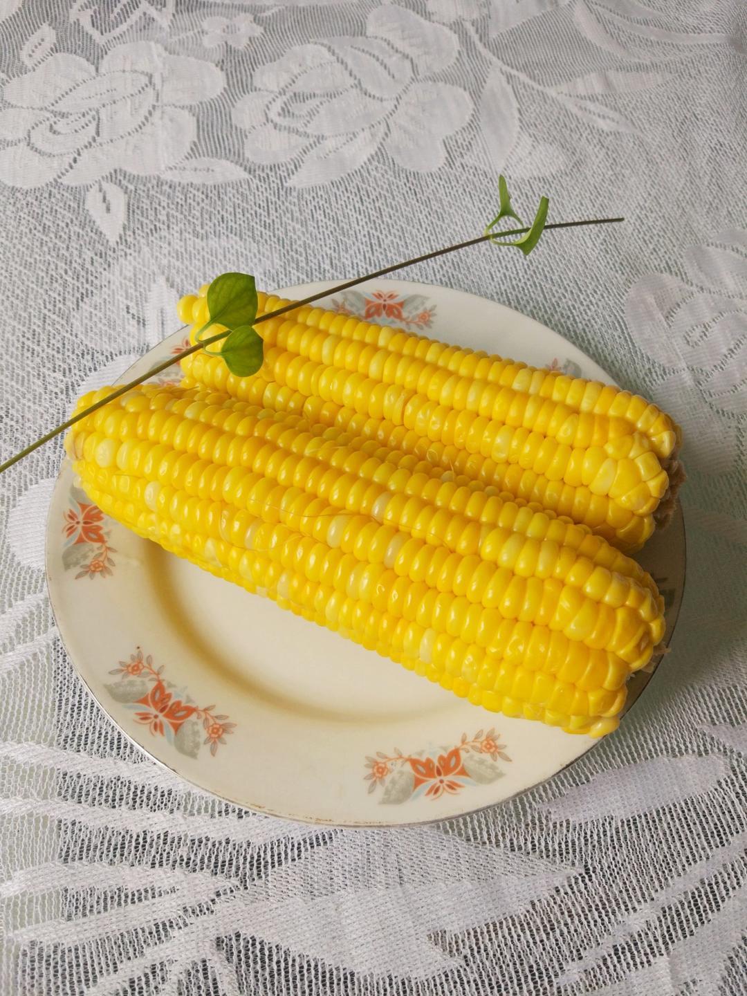 茉茉的心事做的蒸玉米