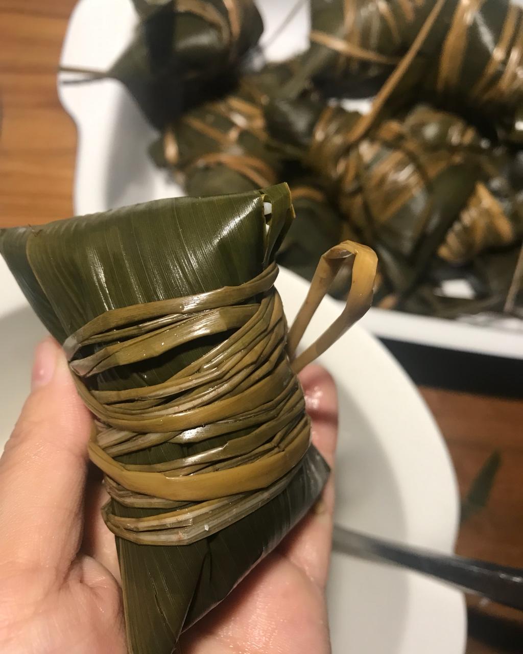 四角长粽子的包法（有视频）