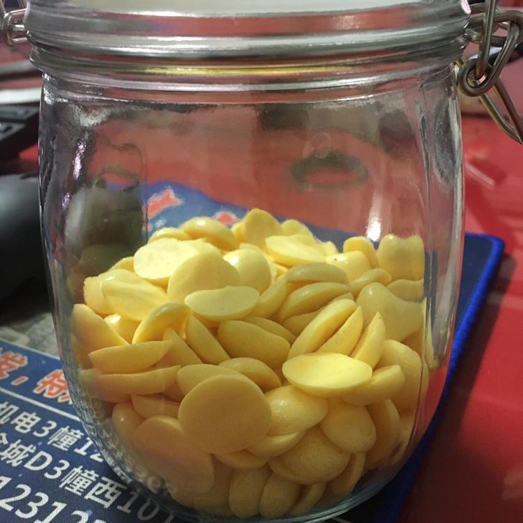 入口即化的无添加蛋黄溶豆