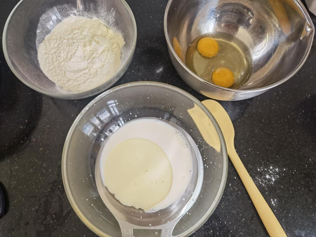 纯奶手撕吐司的做法 步骤1