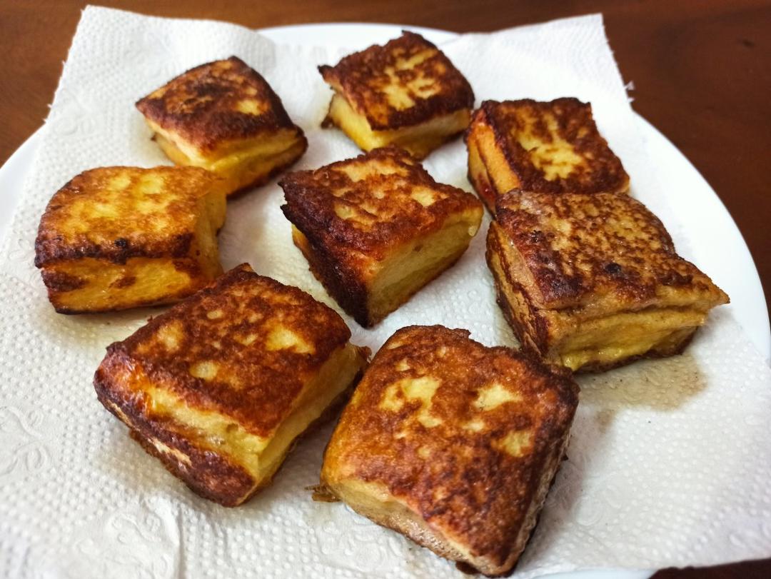 营养早餐，一口爆浆的港式西多士