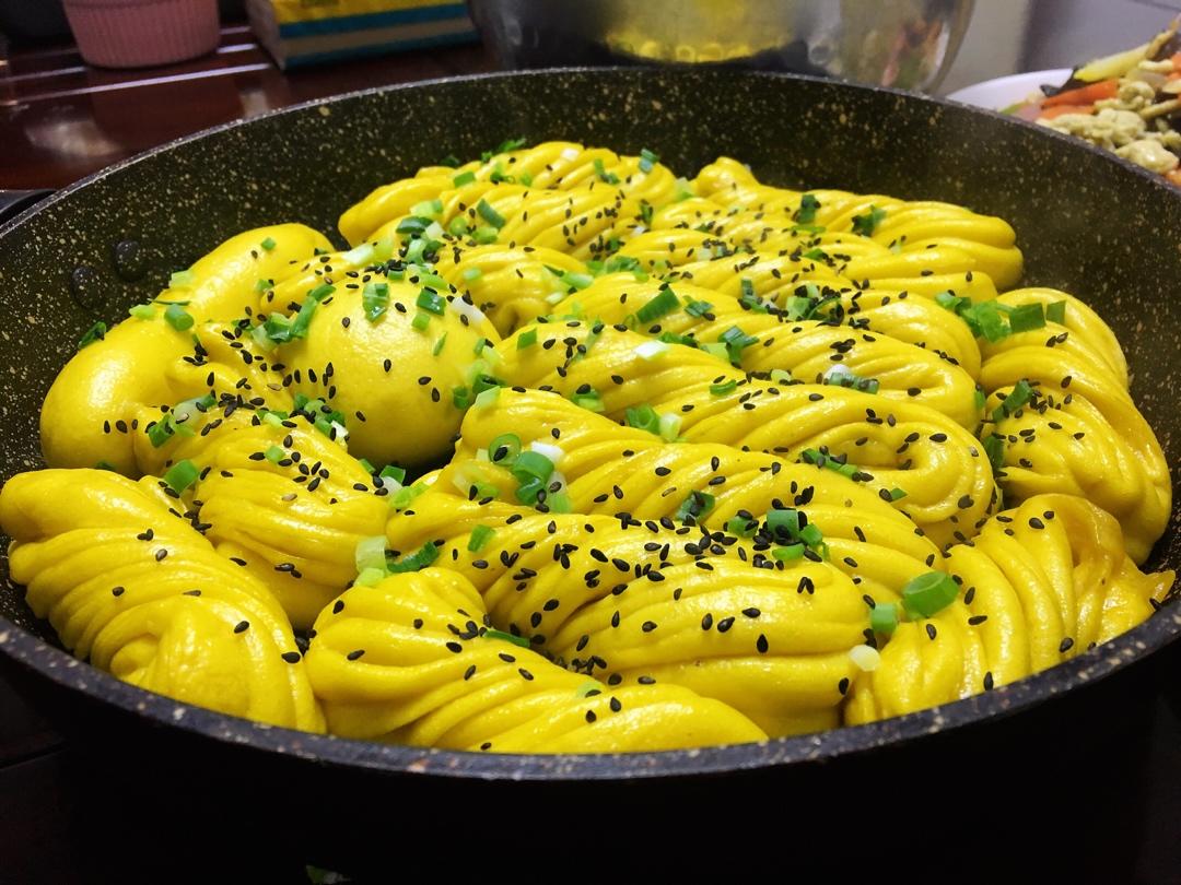 不加一滴水的南瓜馒头