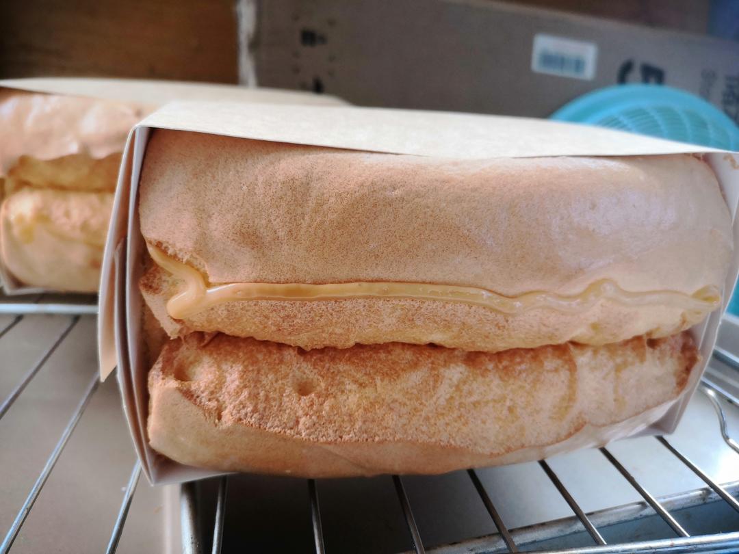 无泡打粉的金枕蛋糕—一次成功零失败