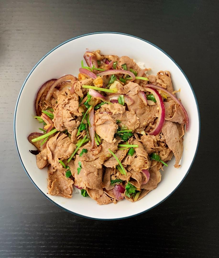 孜然羊肉片