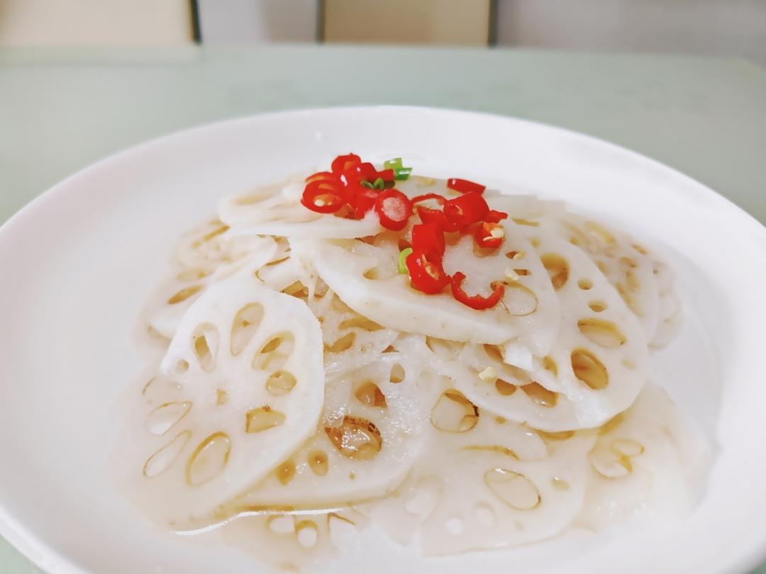 凉拌藕片