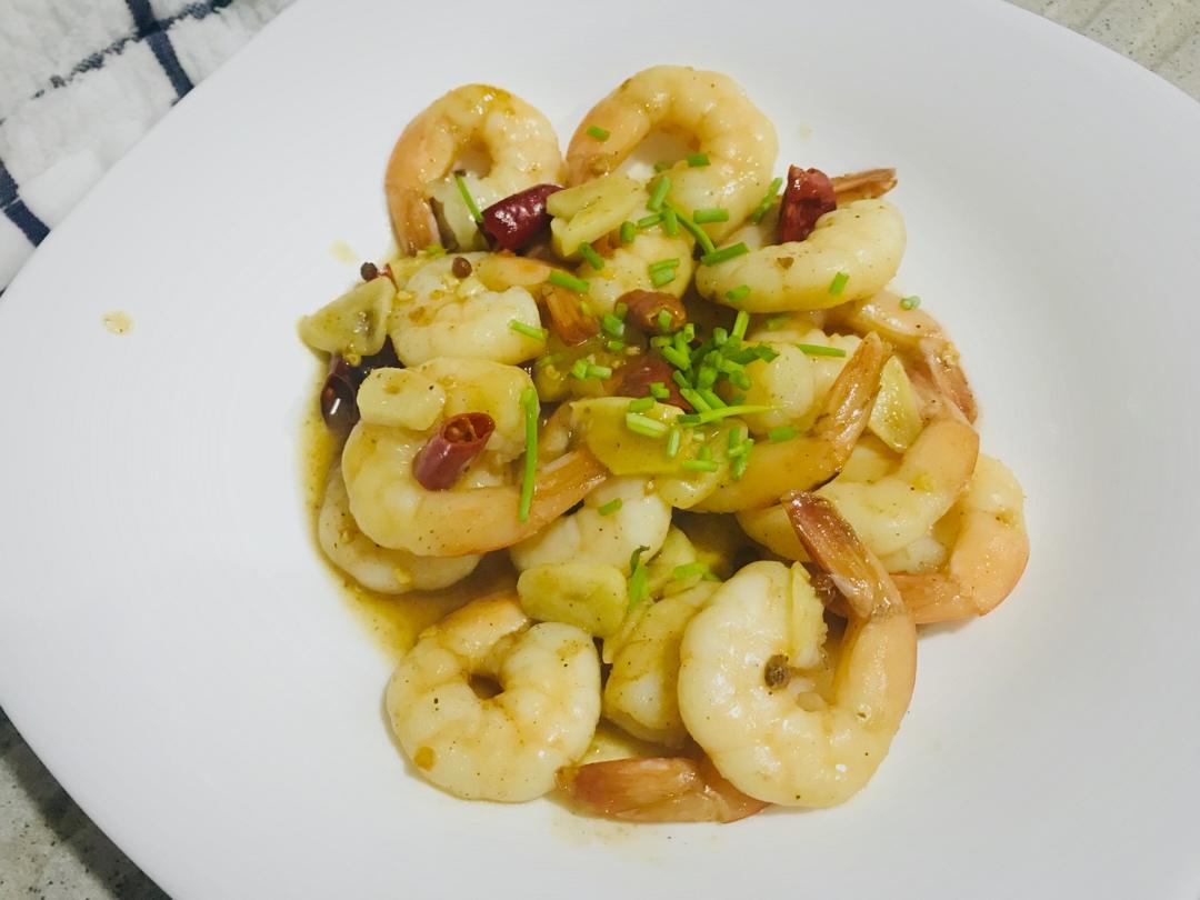 麻辣虾仁