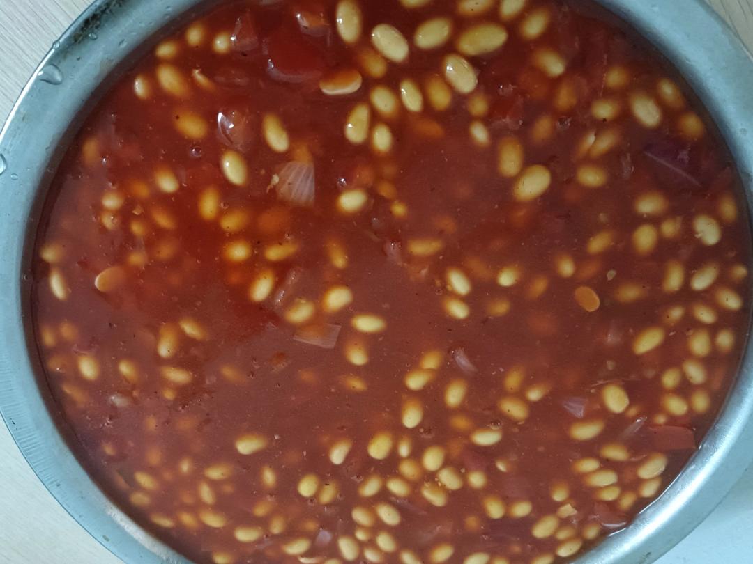 传统英式茄汁黄豆—英式早餐Baked beans