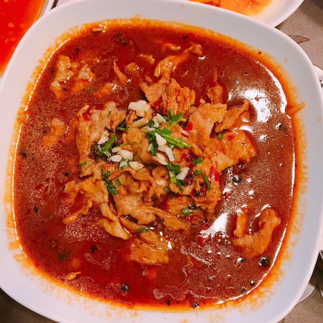 【中餐厅】张亮做法的水煮肉片