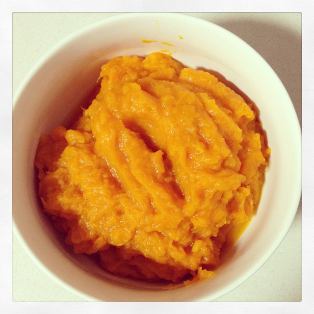 玫玫菜做的懒人南瓜泥