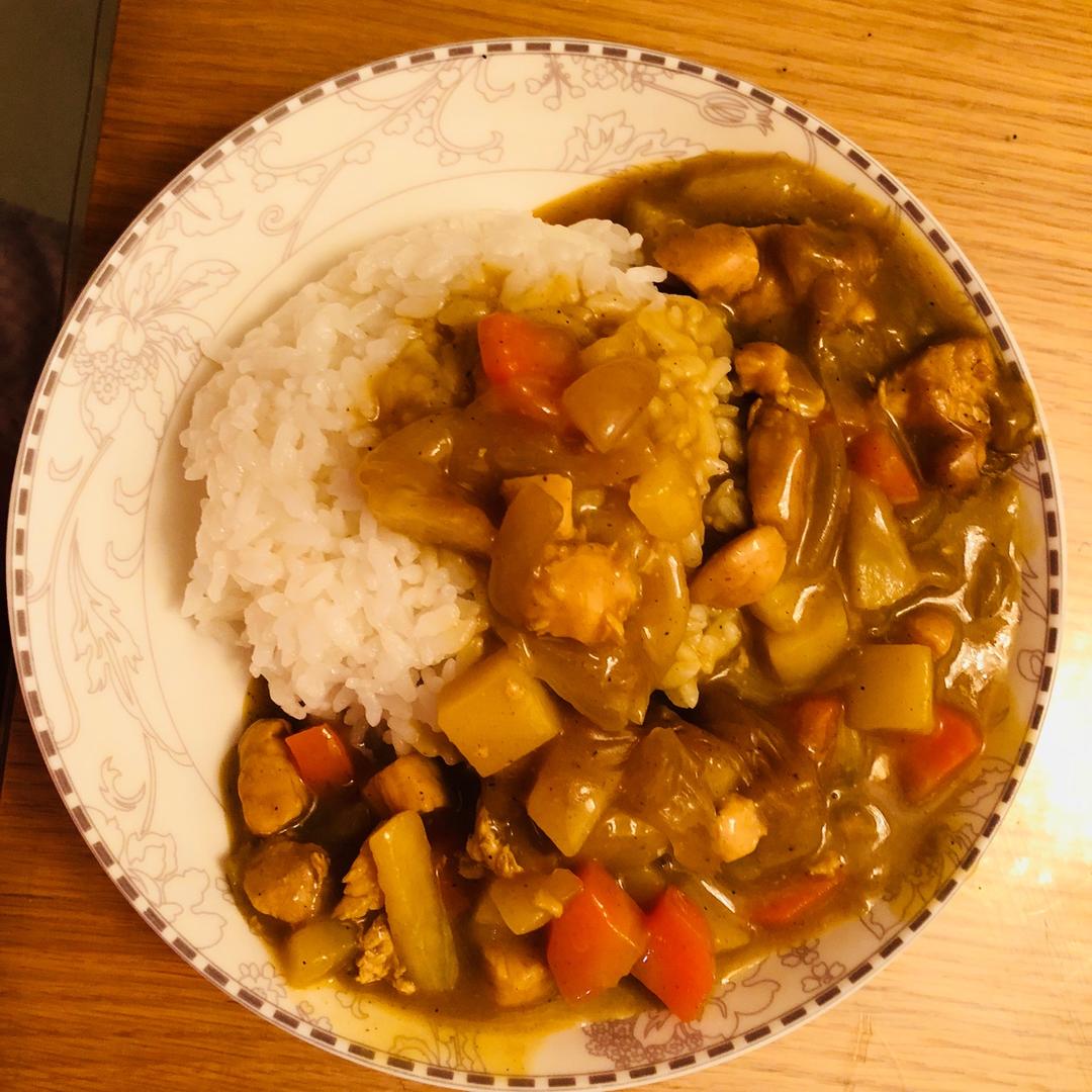 咖喱土豆鸡块