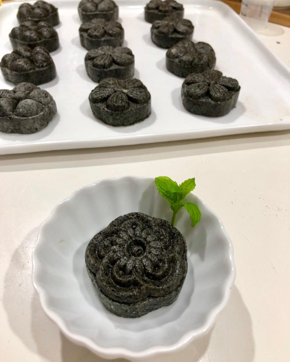 黑芝麻糕