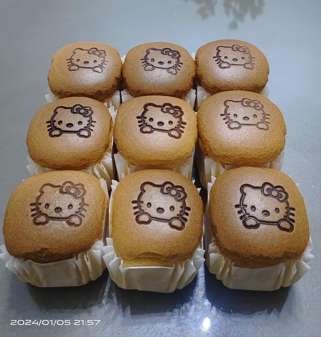 12连模纸杯戚风小蛋糕