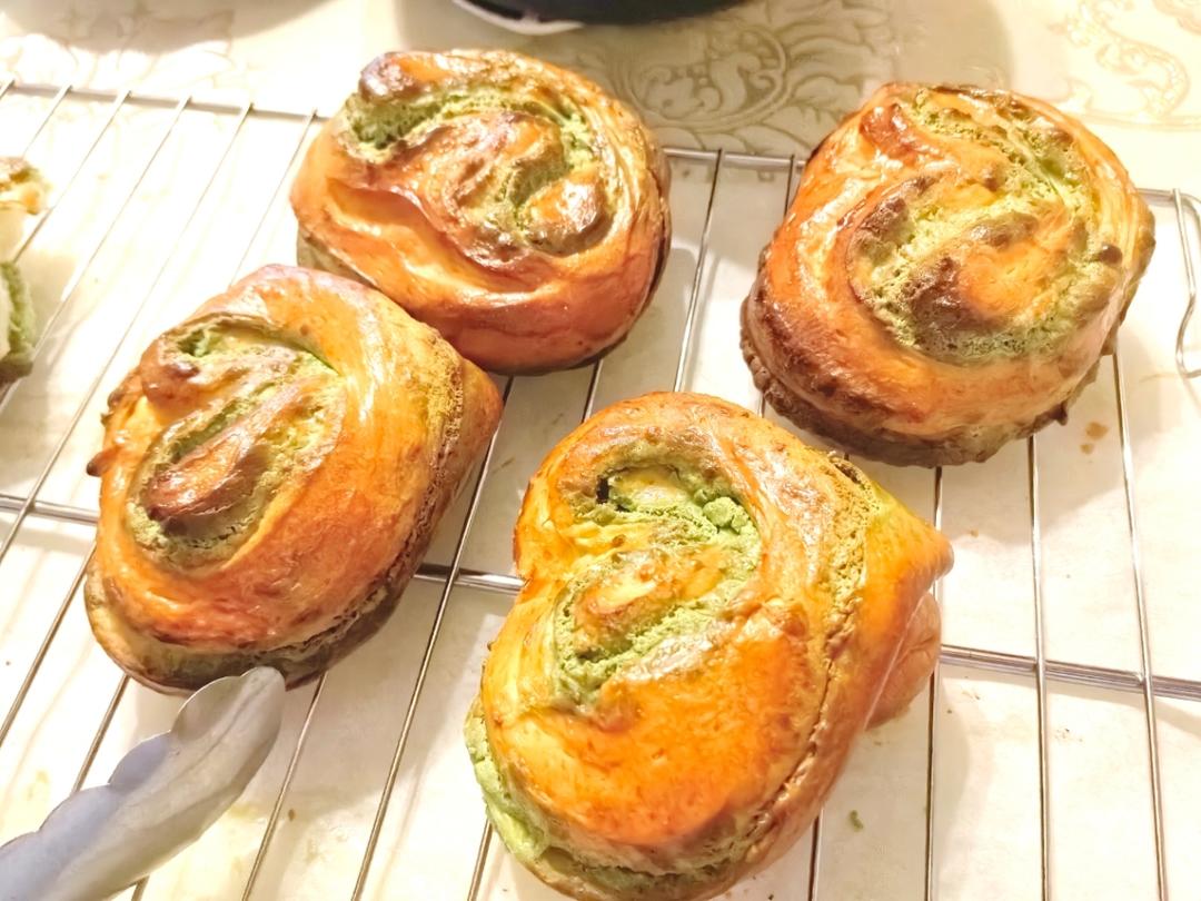【奶酥吐司】｜抹茶+可可两种口味｜简单快手版
