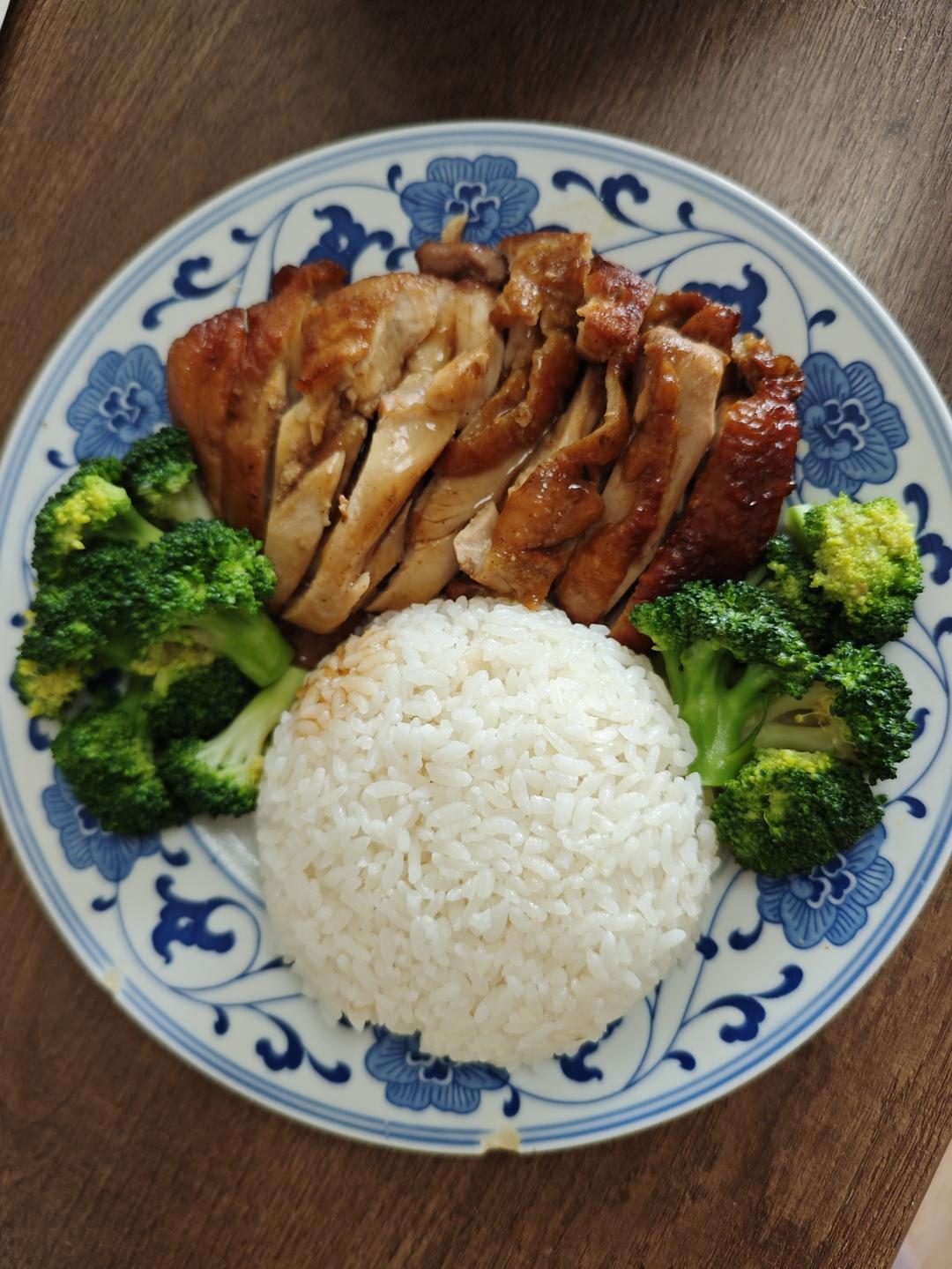 照烧鸡腿饭