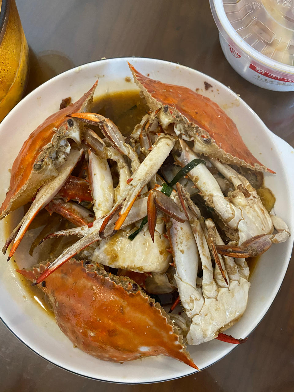 香爆梭子蟹