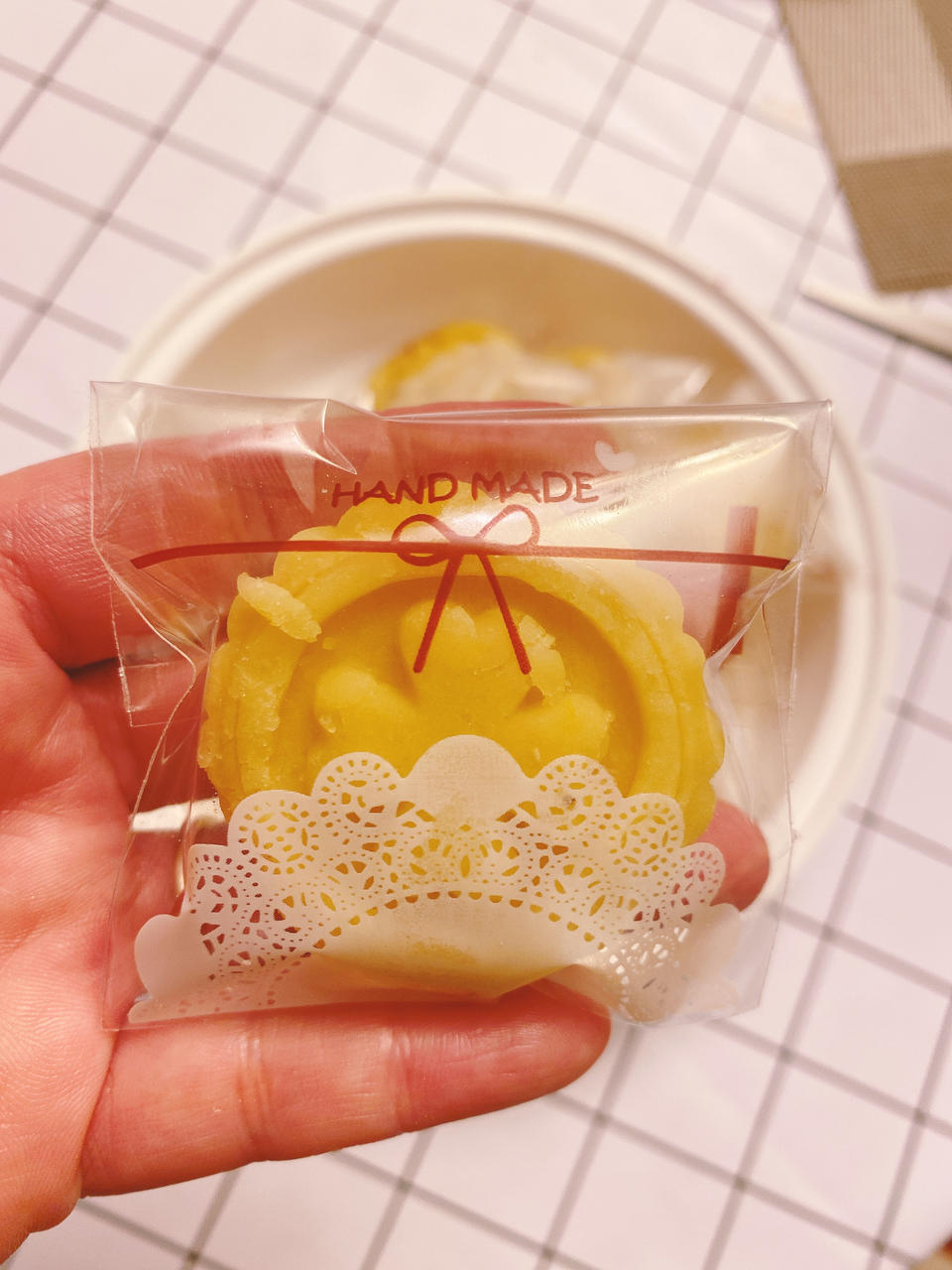 绿豆糕（不用锅炒）