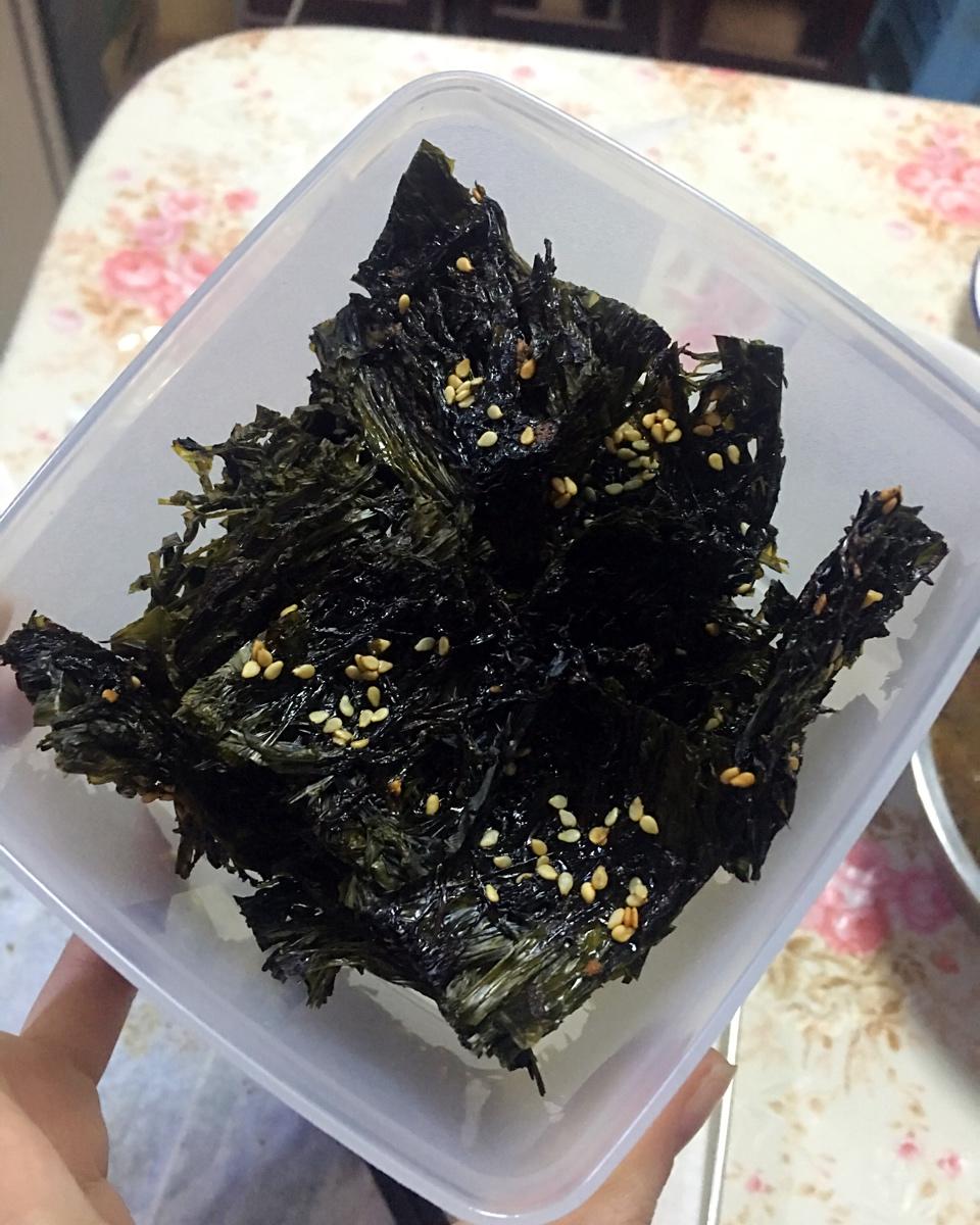 【香烤紫菜酥图片】秋葵小丸子_下厨房