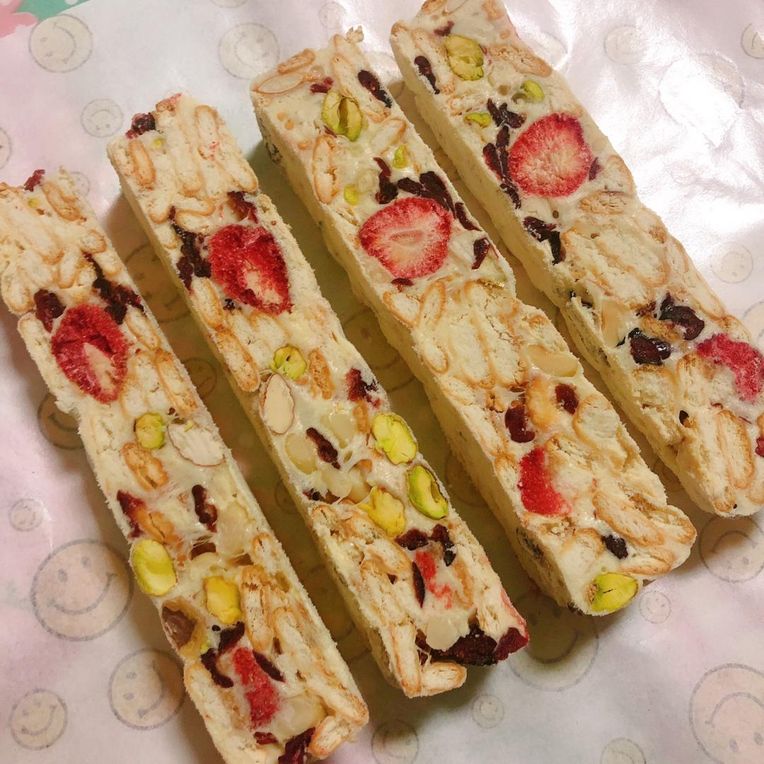 雪花酥（雪花饼，牛轧奶芙，奶酥）