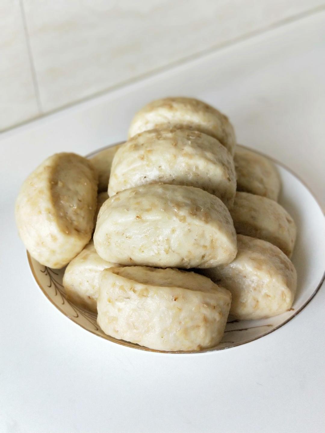 牛奶燕麦馒头【曼食慢语】