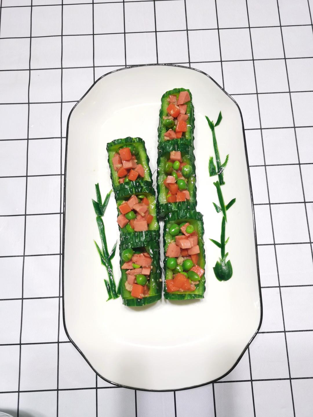 节节高升💪🏻可以端上桌的竹子，好看又好吃