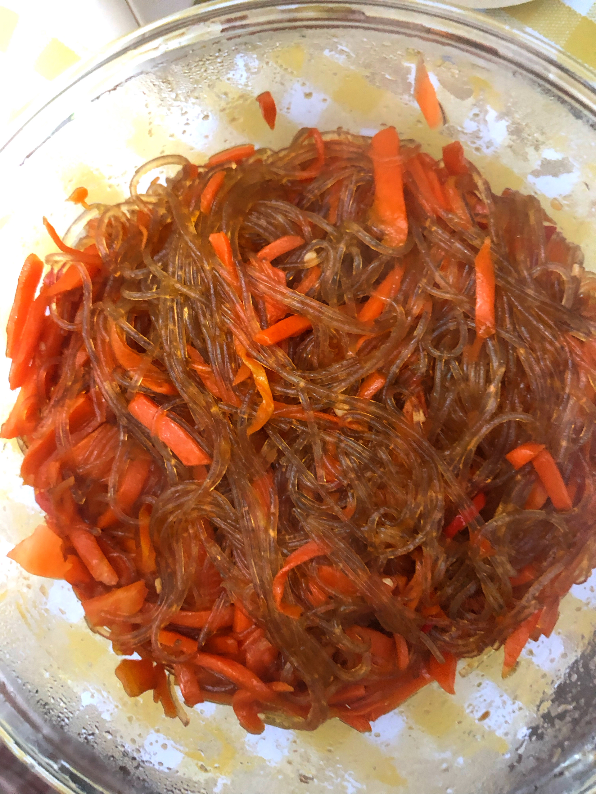 胡萝卜🥕粉丝(快手菜)的做法