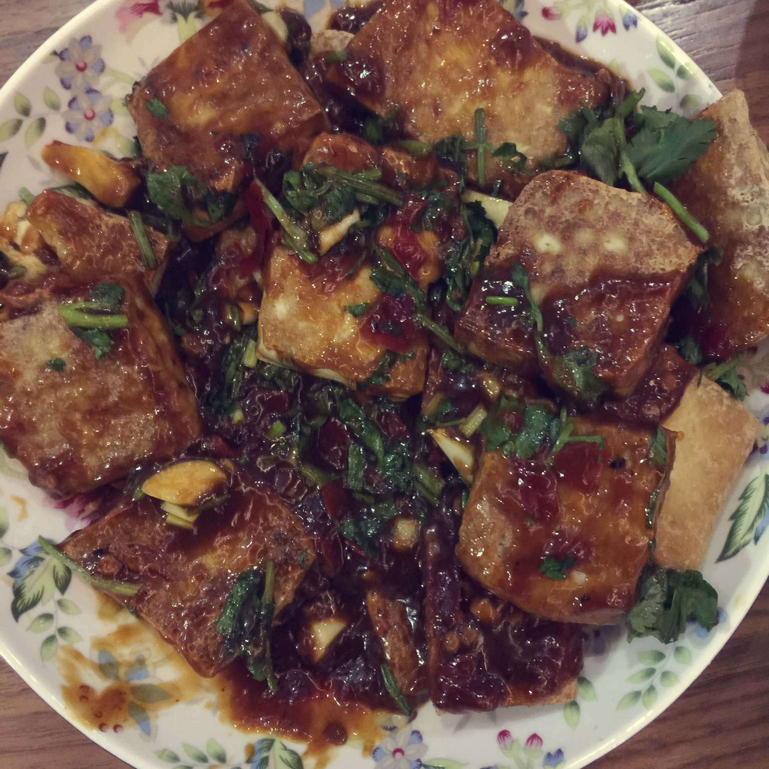 香煎豆腐