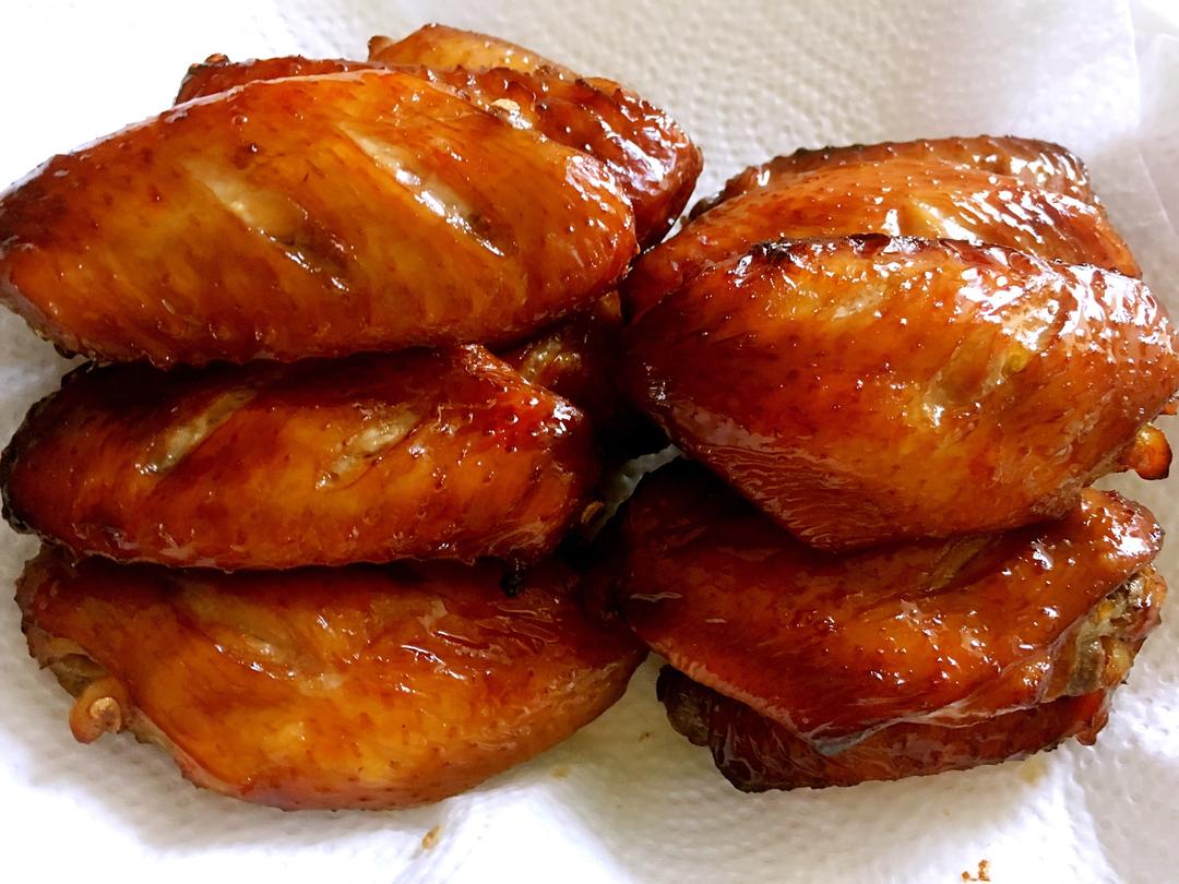 蜜汁叉烧烤翅（零失败烤箱菜）