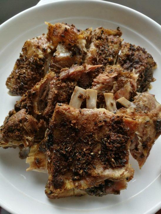 地道蒙餐：烤羊排(家用烤箱版)