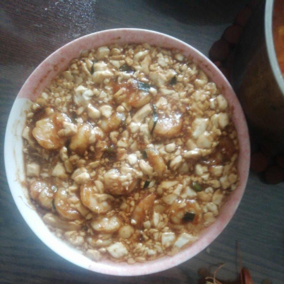 虾仁豆腐