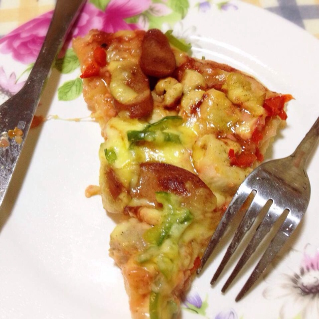 原香烧烤鸡肉比萨