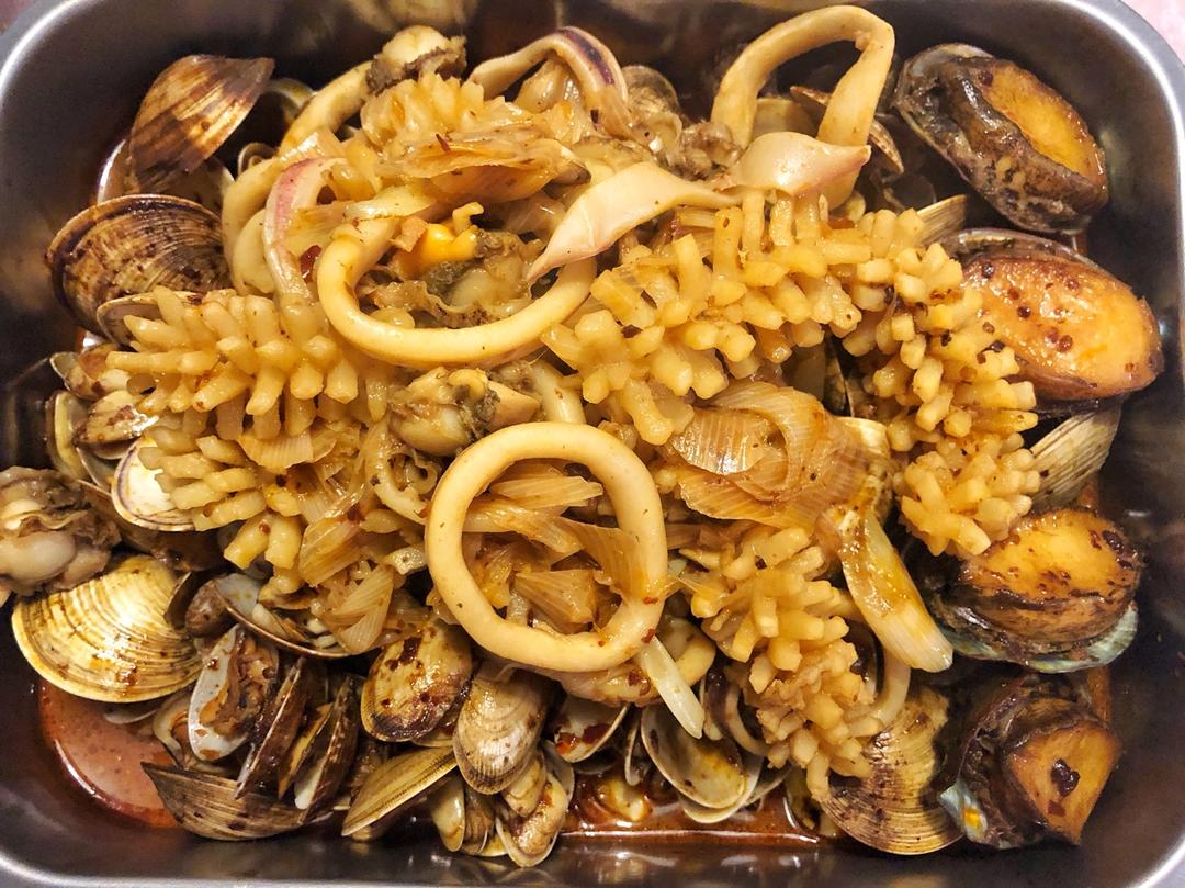 海鲜大咖拼盘