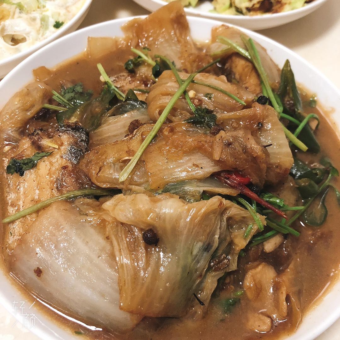 刀鱼扒白菜