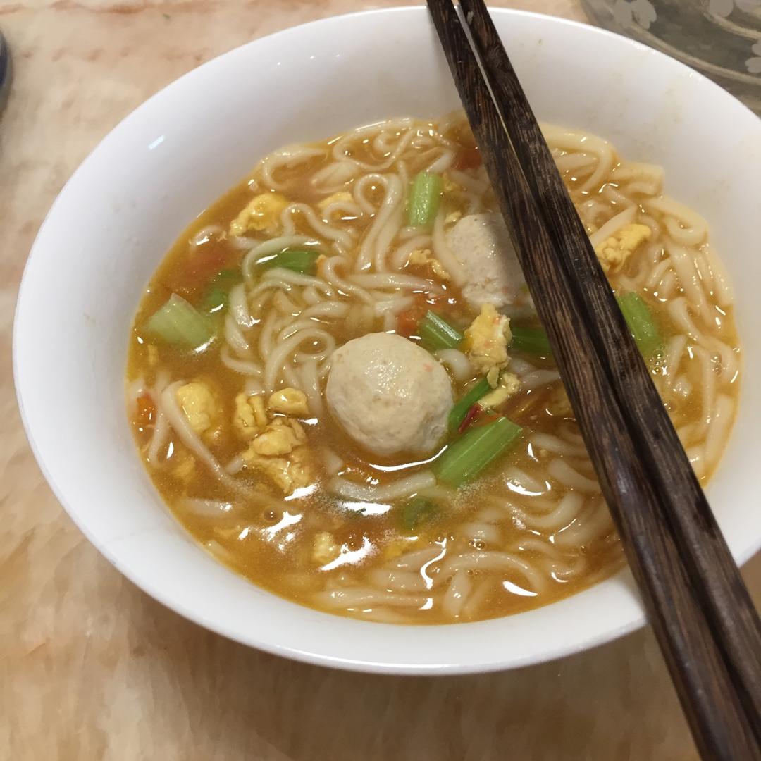 超级入味好吃的番茄鸡蛋面
