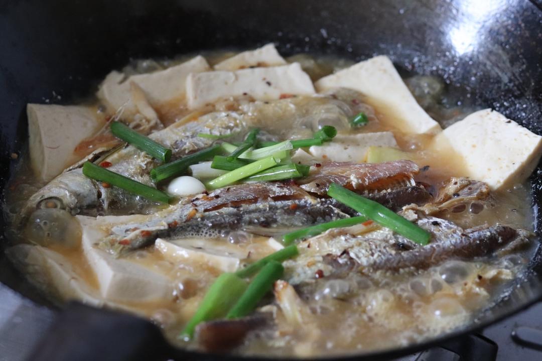 小黄鱼烧豆腐