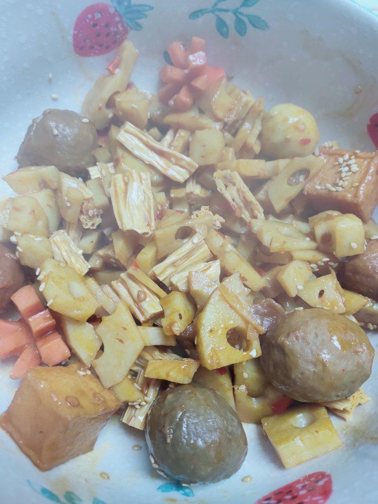 肉丁炒藕丁