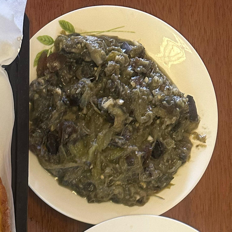 擂辣椒皮蛋茄子