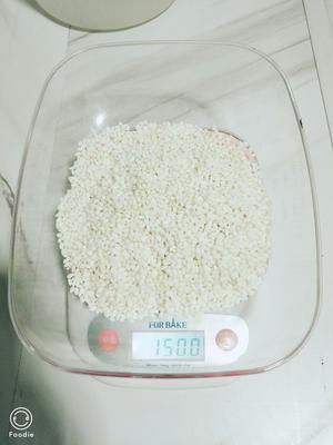海宁粢米饭（一家三口的量）的做法 步骤1