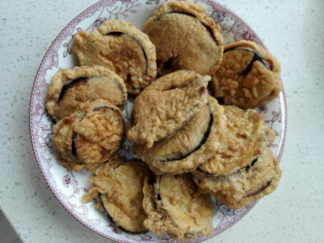 家常主食 炸茄盒 肉馅儿茄子