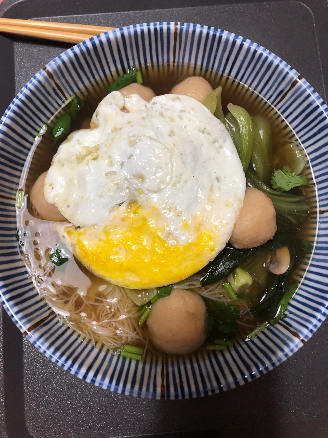 快手又鲜美的鱼丸面