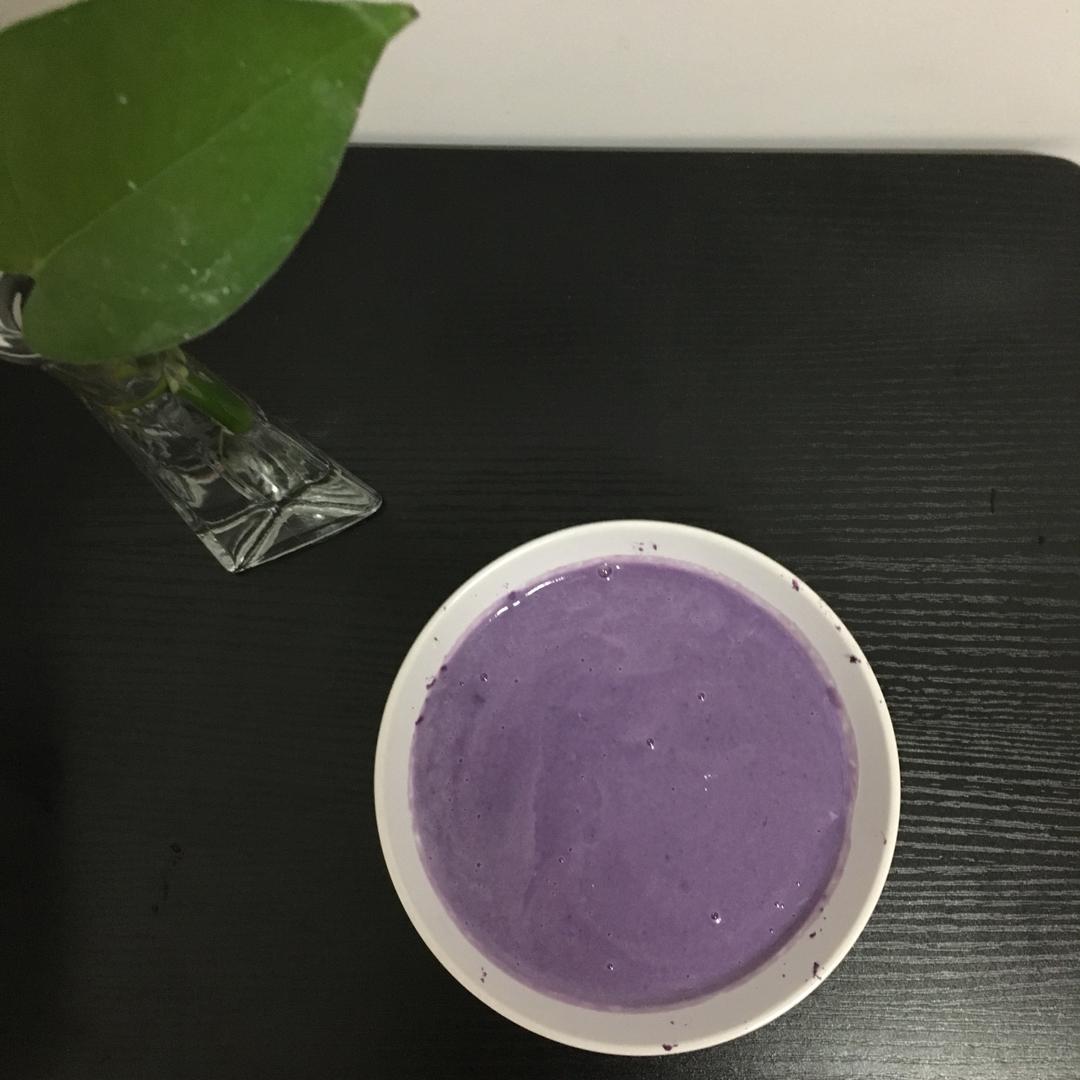 紫薯牛奶饮