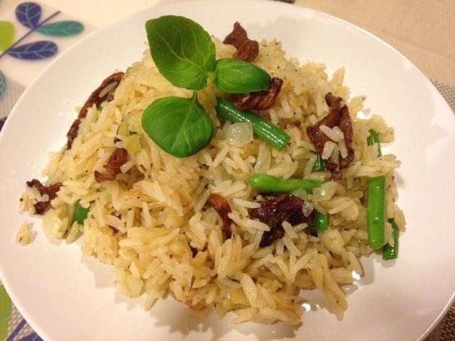 鸡油菌烩饭 Chanterelles Risotto 烩饭基础的做法 步骤8