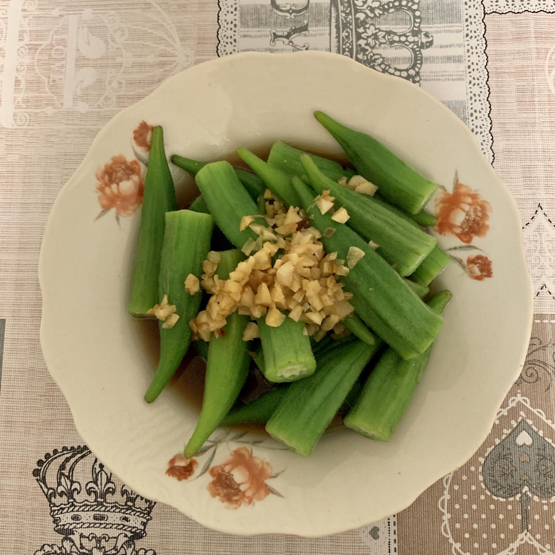 蒜蓉秋葵