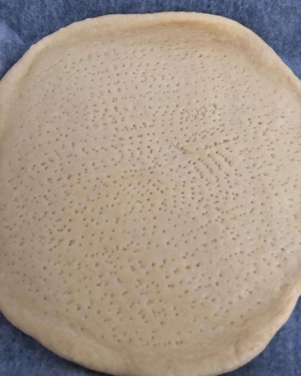 培根鲜虾披萨
