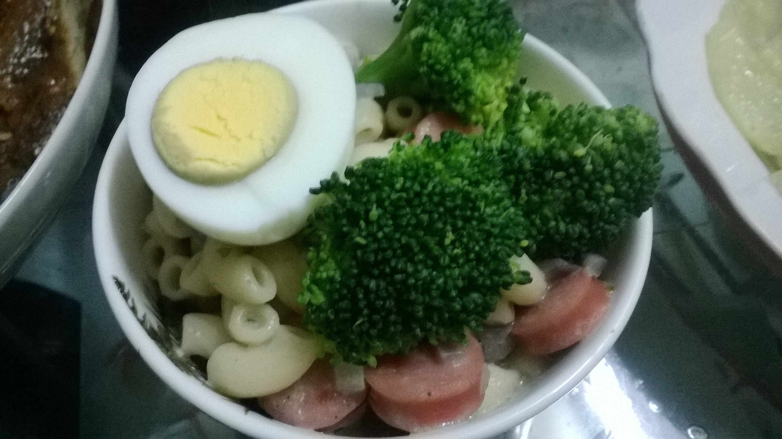 白酱蘑菇培根意大利面